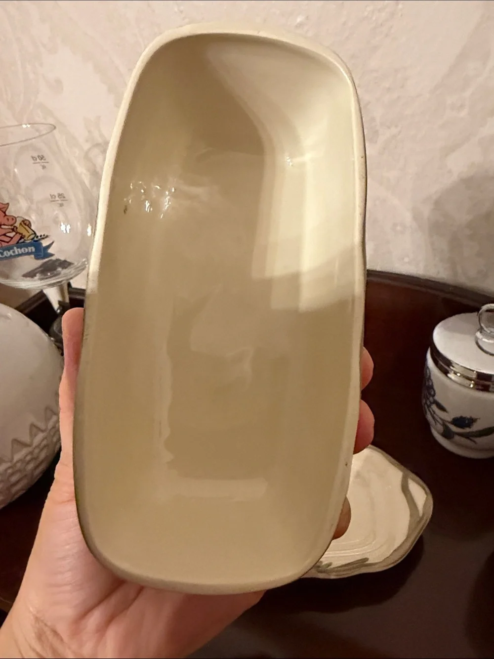 Franciscan desert rose  Butter Dish with lid